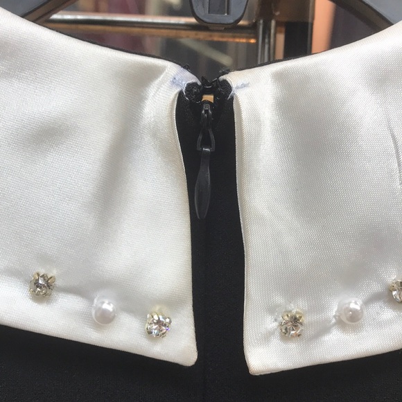 Betsy Johnson dress lined dress black/white,NWT - Picture 7 of 16